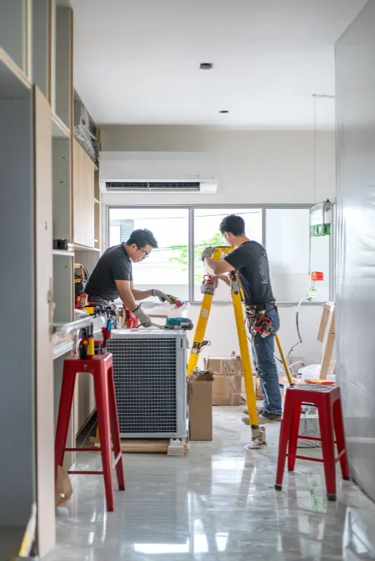 嘉诚冷暖技师上门安装空调